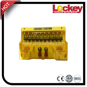 ABS Resin Combination Safety Padlock Lockout Station